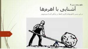 پاورپوینت علوم پنجم درس 8 اسلاید 1