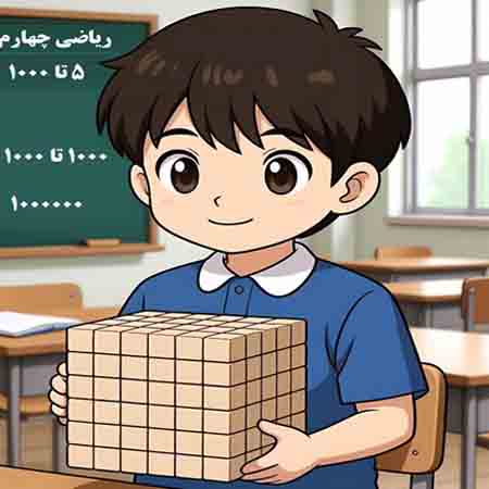 پاورپوینت ریاضی چهارم فصل 1 اسلاید 1