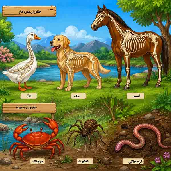 کاربرگ علوم سوم درس ۱۲