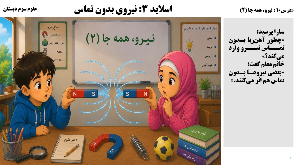 پاورپوینت علوم سوم درس 10 اسلاید 3