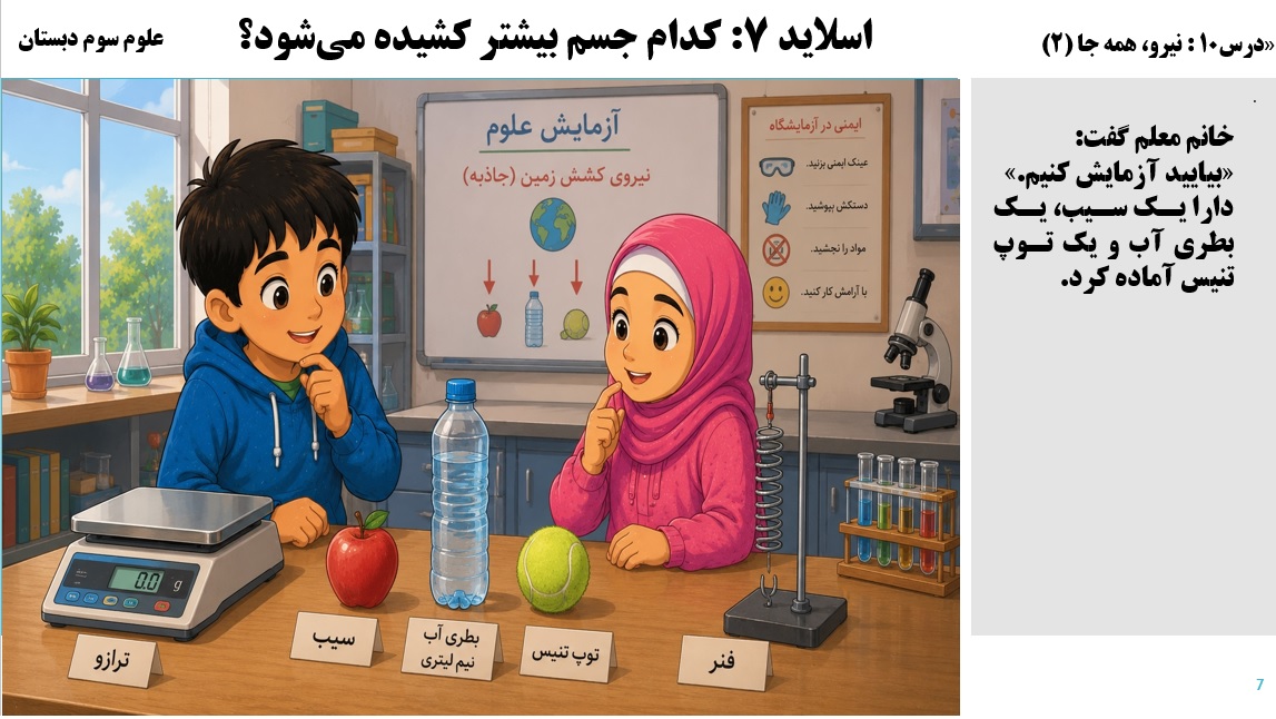 پاورپوینت علوم سوم درس 10 اسلاید 7