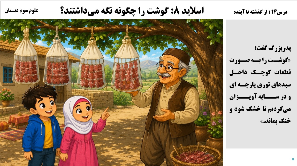 پاورپوینت علوم سوم درس 14 اسلاید 8