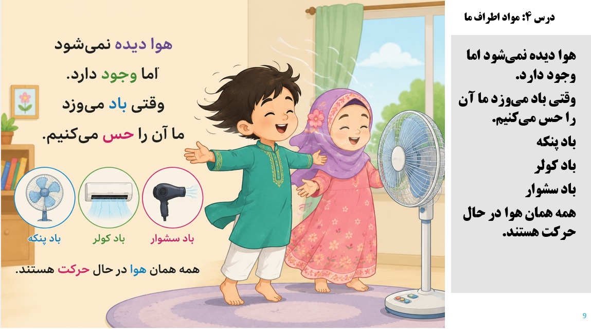 پاورپوینت علوم سوم درس 4 اسلاید 9