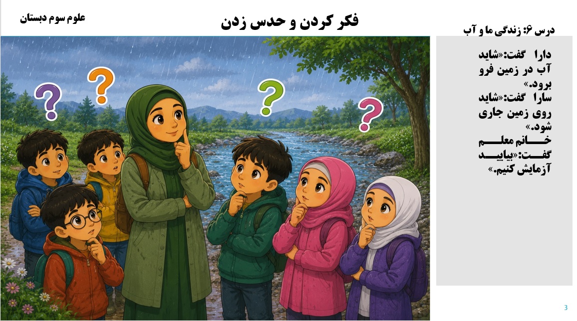 پاورپوینت علوم سوم درس 6 اسلاید 3