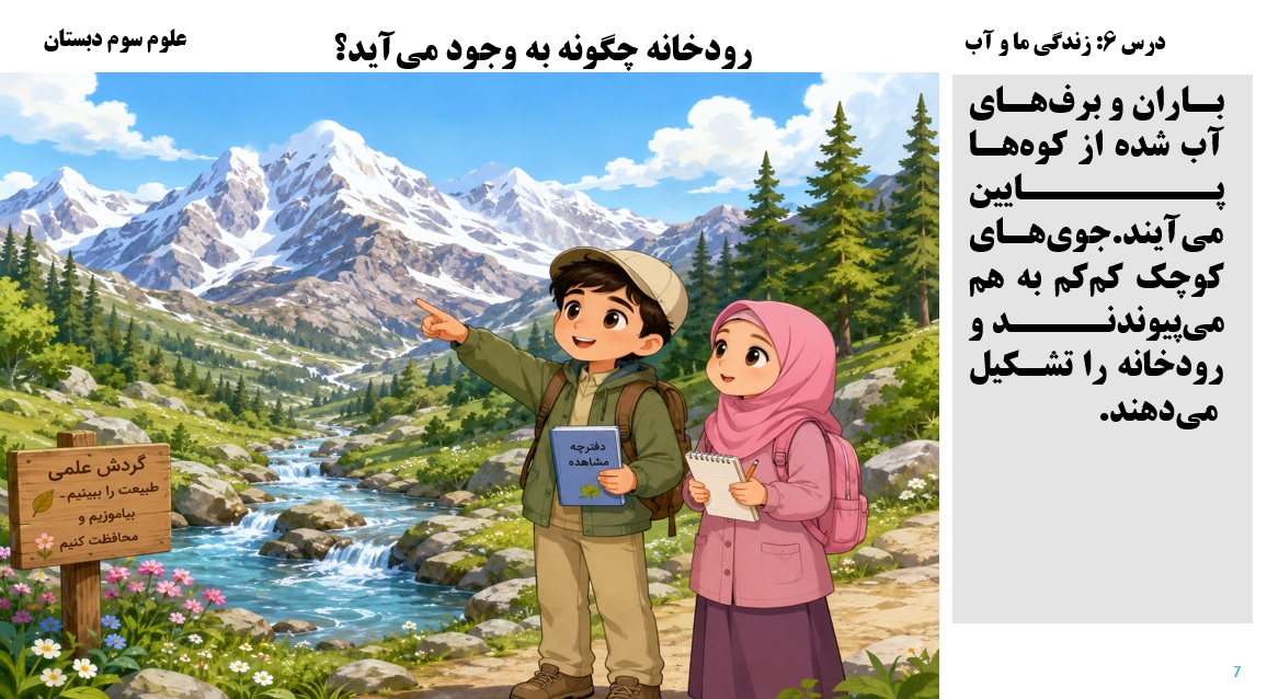 پاورپوینت علوم سوم درس 6 اسلاید 7