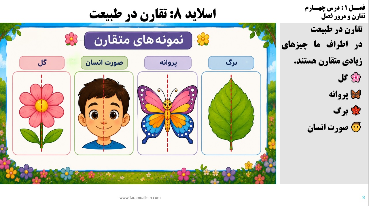 پاورپوینت ریاضی سوم دبستان فصل 1:درس چهارم اسلاید 8