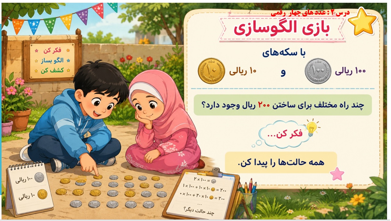 پاورپوینت ریاضی سوم دبستان فصل 2:درس اول اسلاید13